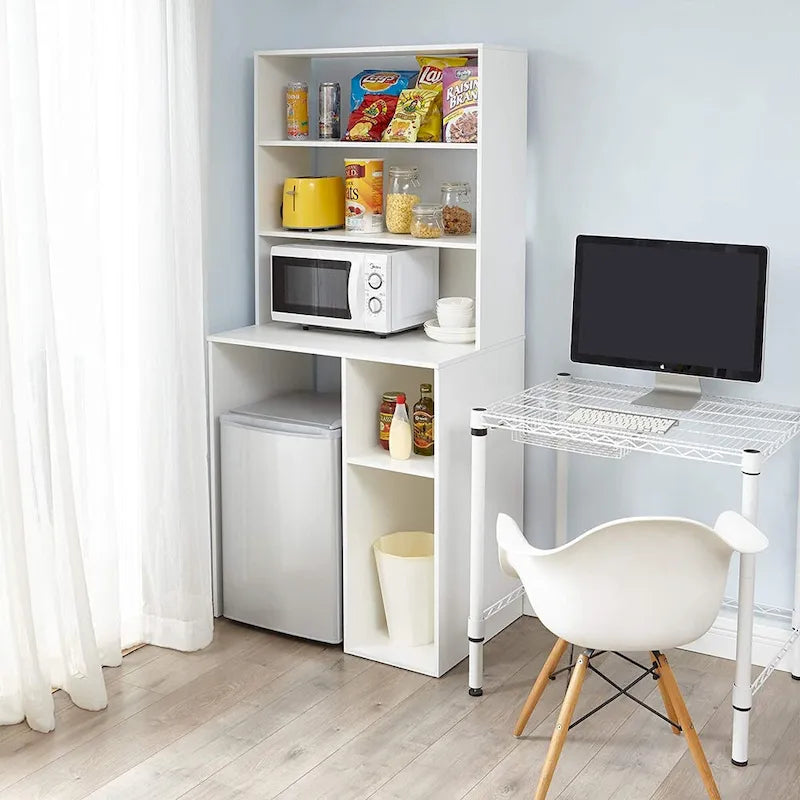 Yak About It - Mini Fridge Dorm Station with Top Shelf by DormCo