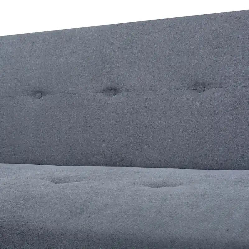 Clihome Biscuit Back Convertible Sofa with Mattress