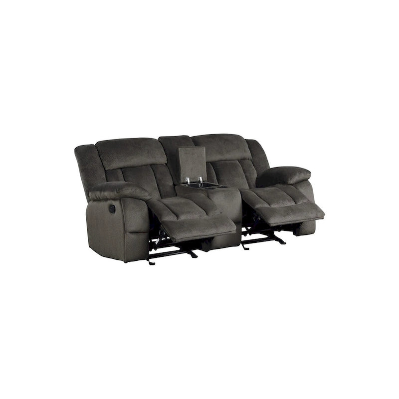 Elena Chocolate Fabric Living Room Set