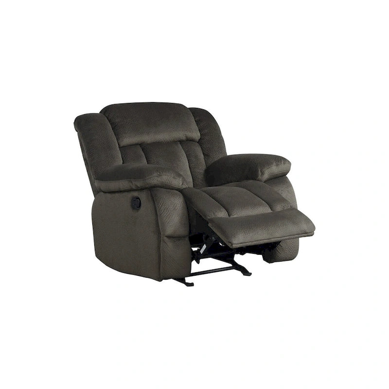 Elena Chocolate Fabric Living Room Set