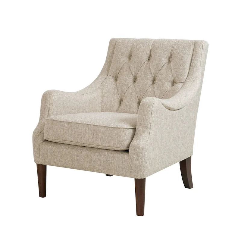 Button Tufted Accent Chairfor Living Room Bedroom Studio,Living Room Chairs Comfy Reading