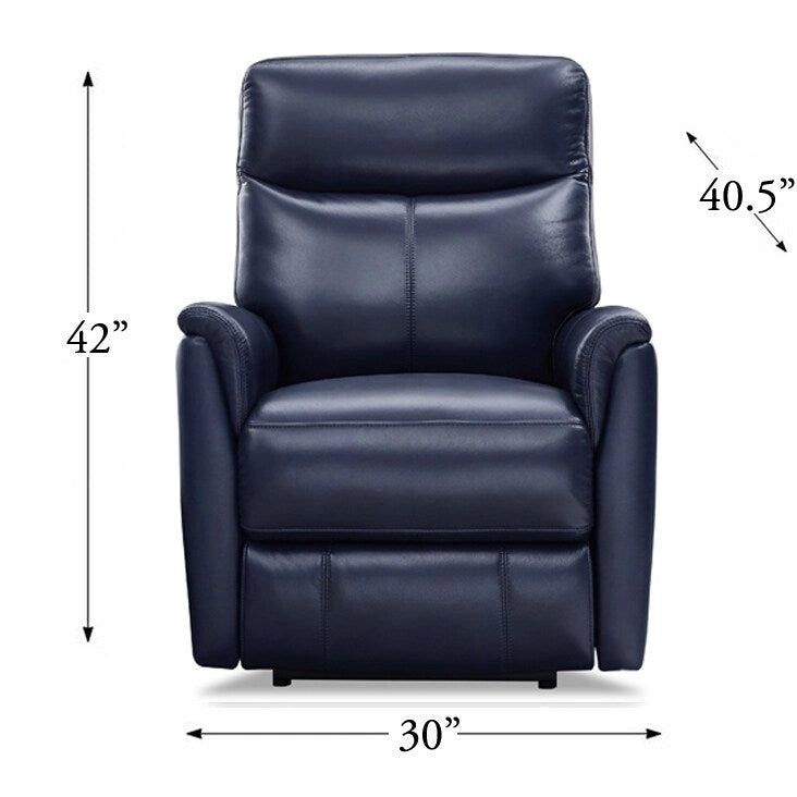 Hydeline Layla Power Headrest Top Grain Leather Zero Gravity Recliner
