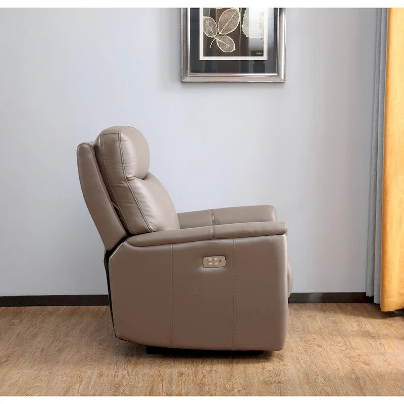 Hydeline Layla Power Headrest Top Grain Leather Zero Gravity Recliner