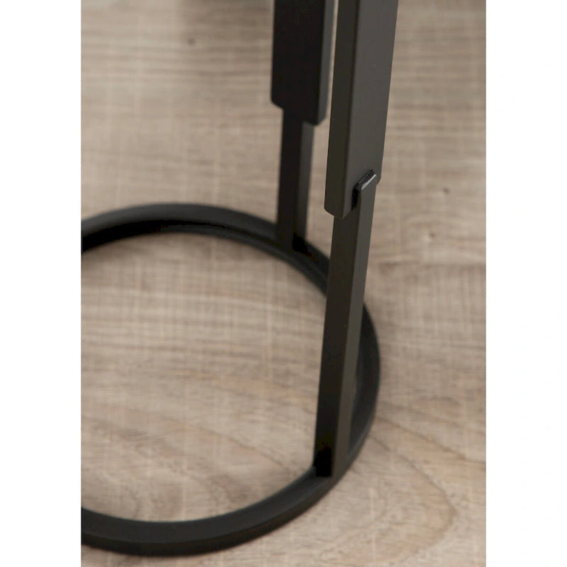 Kate and Laurel Ravalli Round Drink Table - 9x9x20