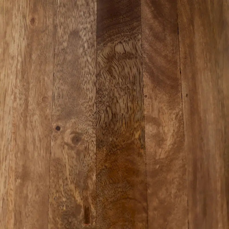 Chelsea 40 Wide Mango Wood Dining Table, Medium Brown