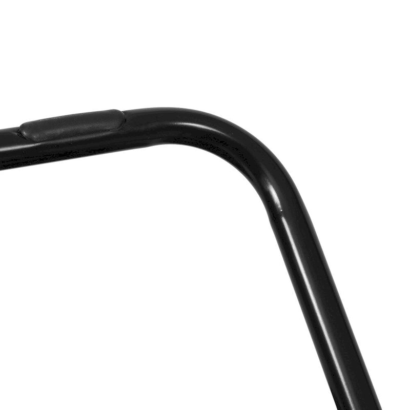 Folding Synthetic Fur Oversized Saucer Chair with Steel Frame - N/A