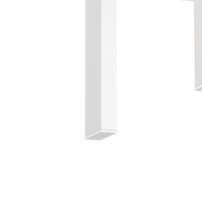 Modern Tempered Glass Tea Table Coffee Table End Table Square Table - 17.72L x 17.72 W x 20.5 H,