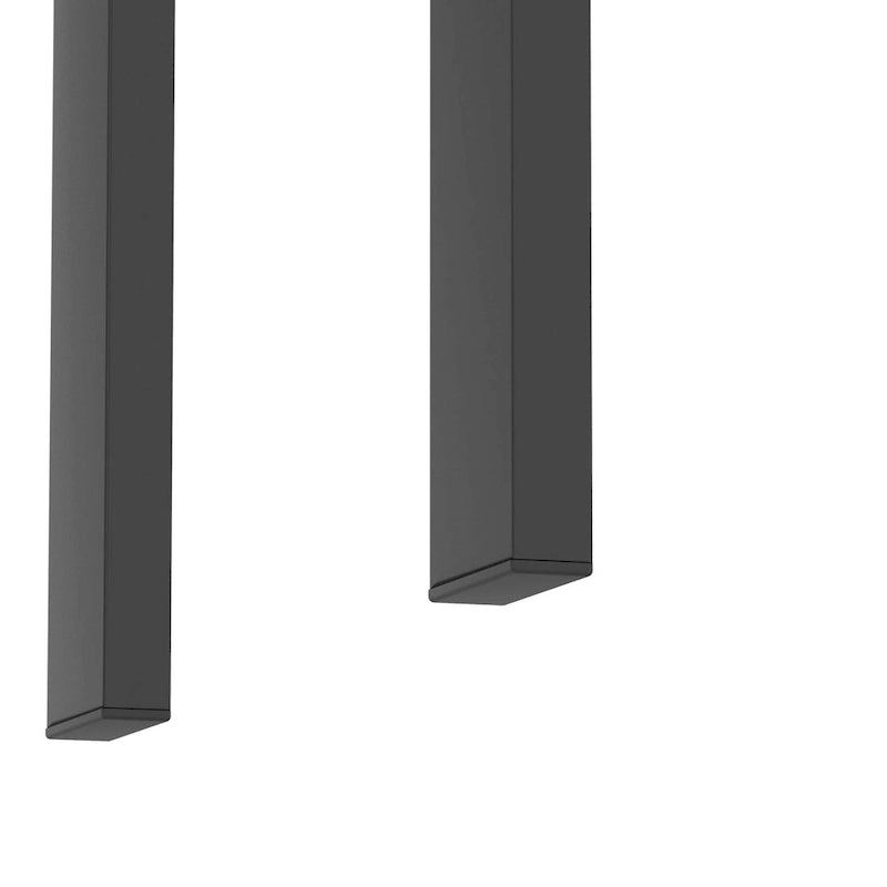 Modern Tempered Glass Tea Table Coffee Table End Table Square Table - 17.72L x 17.72 W x 20.5 H,