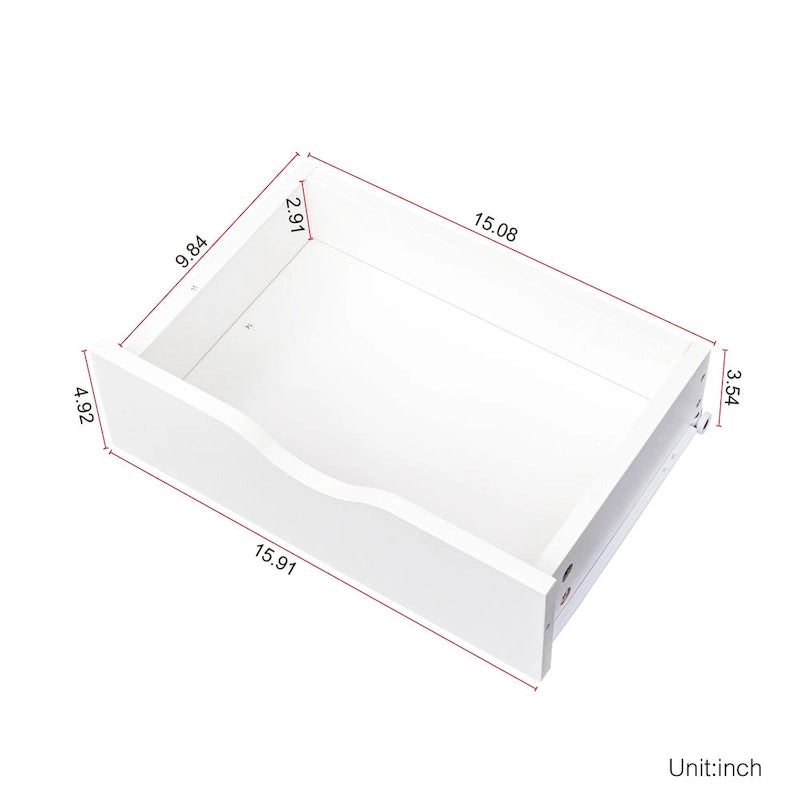 4 -Layer Salon Storage Cabinet