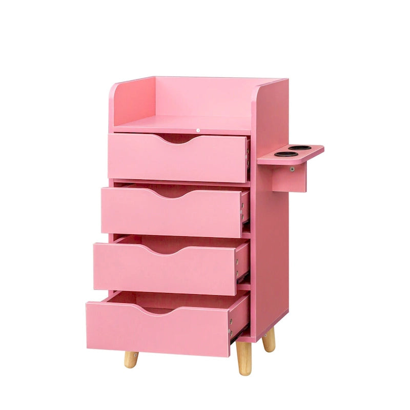 4 -Layer Salon Storage Cabinet