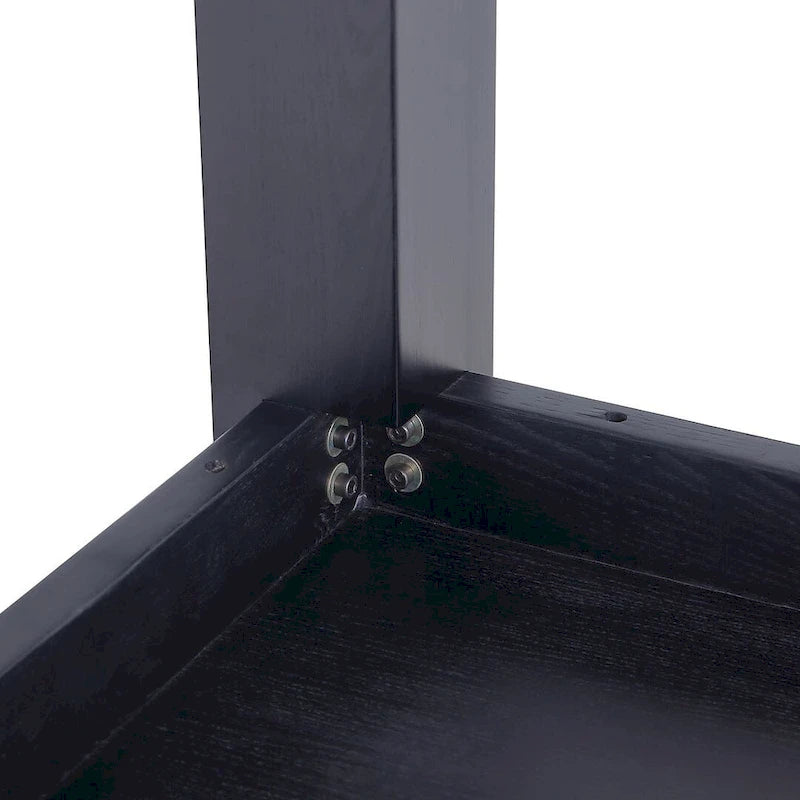 Manhattan Comfort Rockaway Modern 70.86 Solid Wood Dining Table