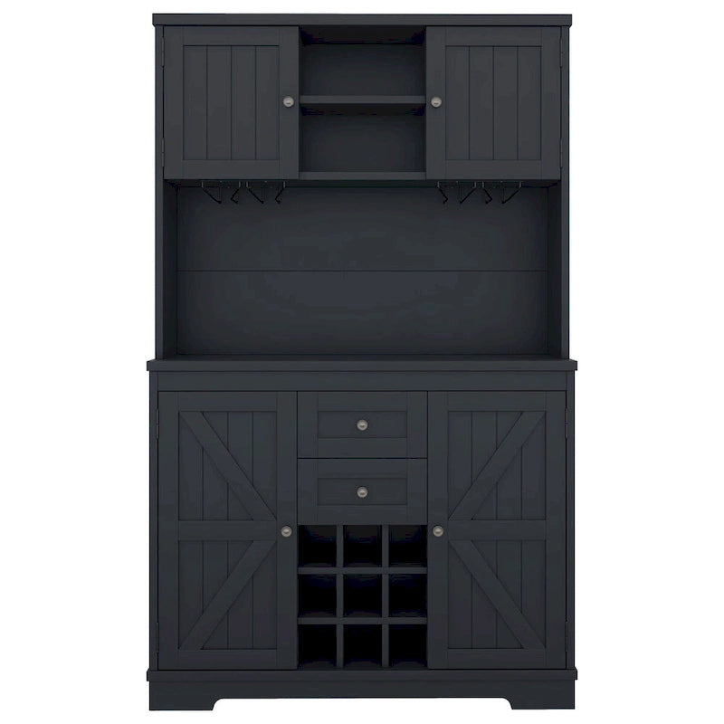 73.8H Kitchen Cabinet with Storage - N/A