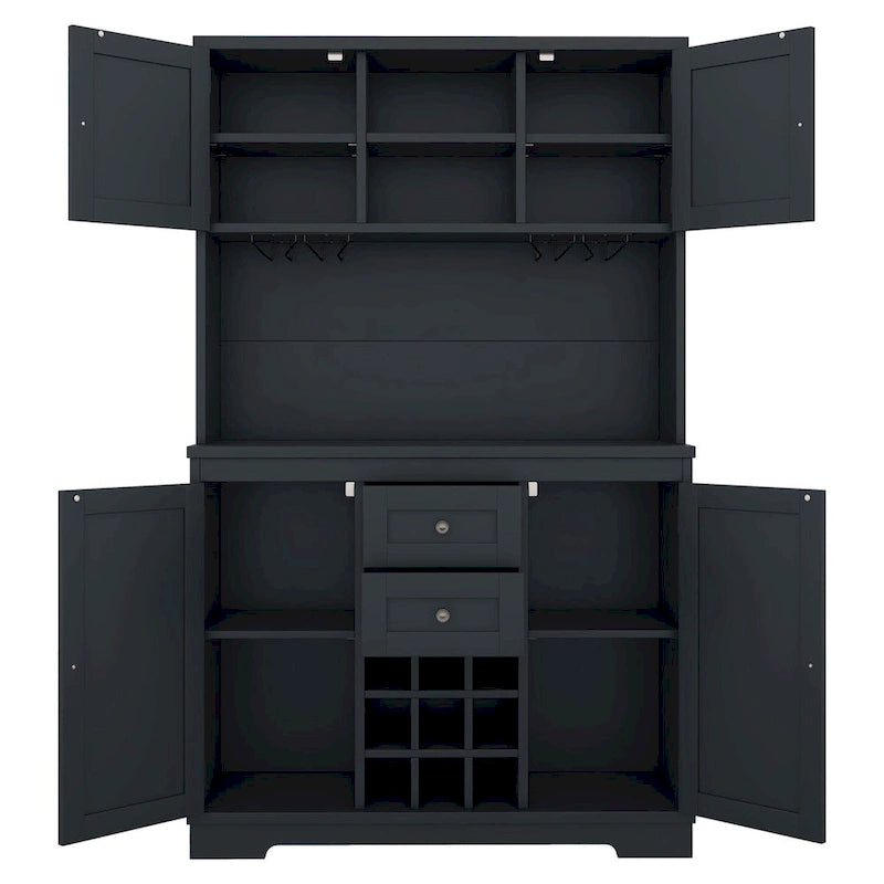 73.8H Kitchen Cabinet with Storage - N/A