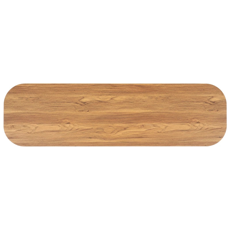 SAFAVIEH Home Tealla 2 Tambour Door Sideboard/Media Stand. - 63Wx18Dx32H