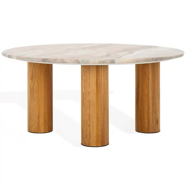 SAFAVIEH Couture Tylee Round Marble Coffee Table - 36Wx36Dx16H